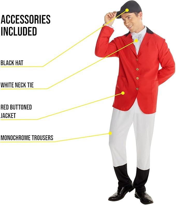 Mens Fox Hunt Costume