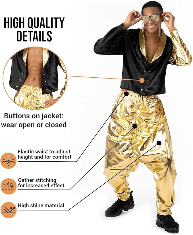 Mens 90s Rapper Costume