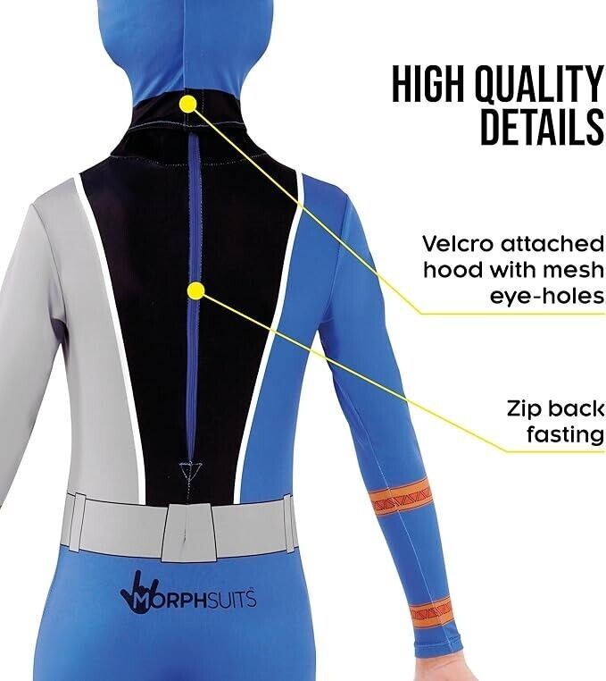 Dino Fury Blue Ranger Morphsuit Kids