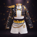 Set Girls Korean Music Costume Jacket Shirt Short Superstar Dance Singer Show Halloween Cosplay Birthday Party Outfit