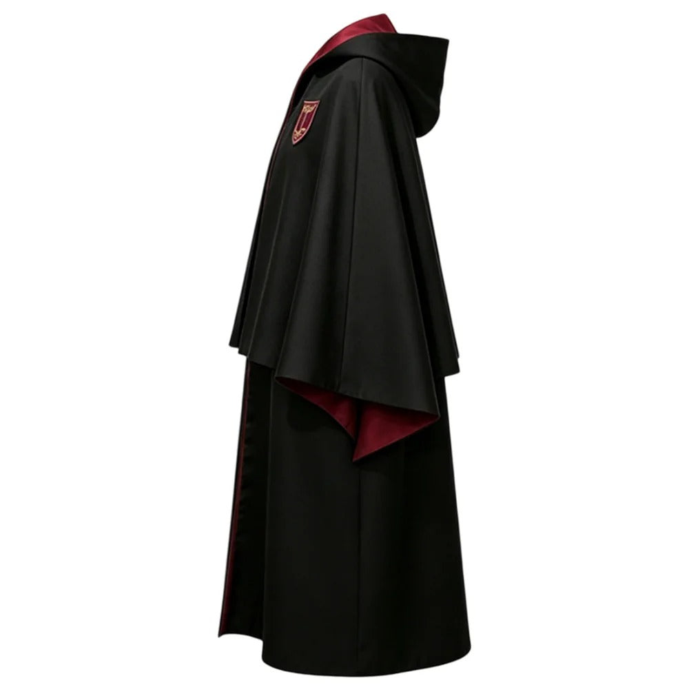 New R school uniform Hogwarts cosplay, cloak magic robe, Halloween stage performance costume graduation and school seas