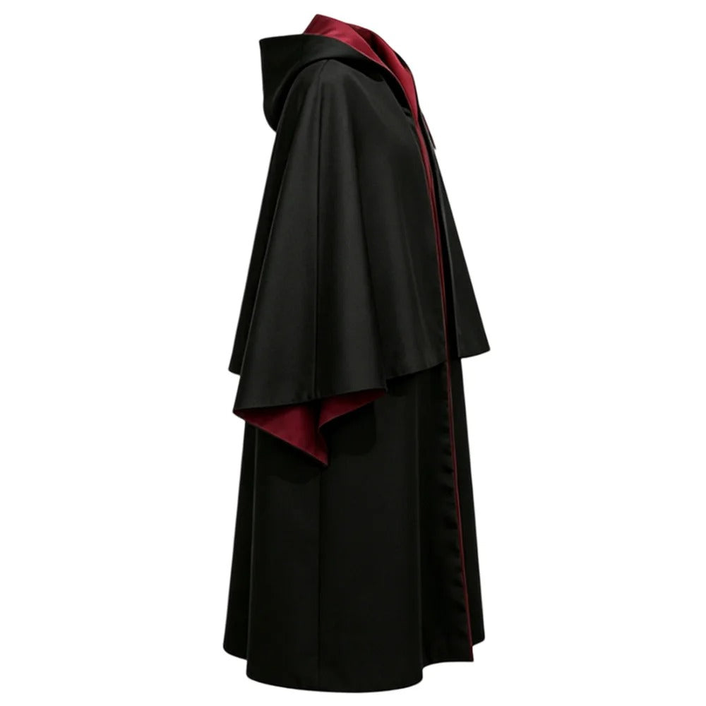 New R school uniform Hogwarts cosplay, cloak magic robe, Halloween stage performance costume graduation and school seas