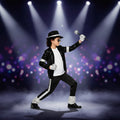 Kids Michael Jackson Costume Boys Superstar Singer Outfit Halloween Carnival Stage Performance Dance Cosplay Party Costume