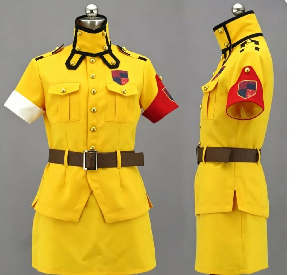 Customized Anime Hellsing Herushingu Seras Victoria Red Cosplay Costume