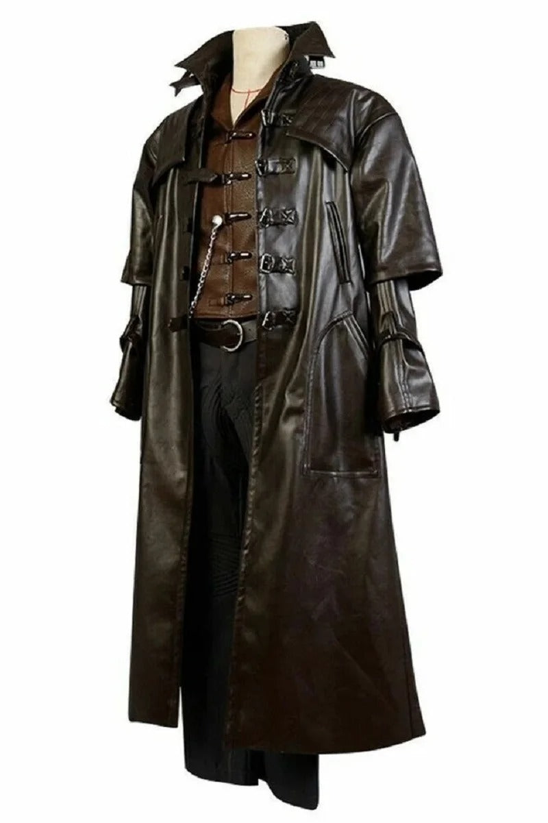 Abraham Van Helsing Hunter of Monsters Cosplay Costume Vampire Hunter Outfit