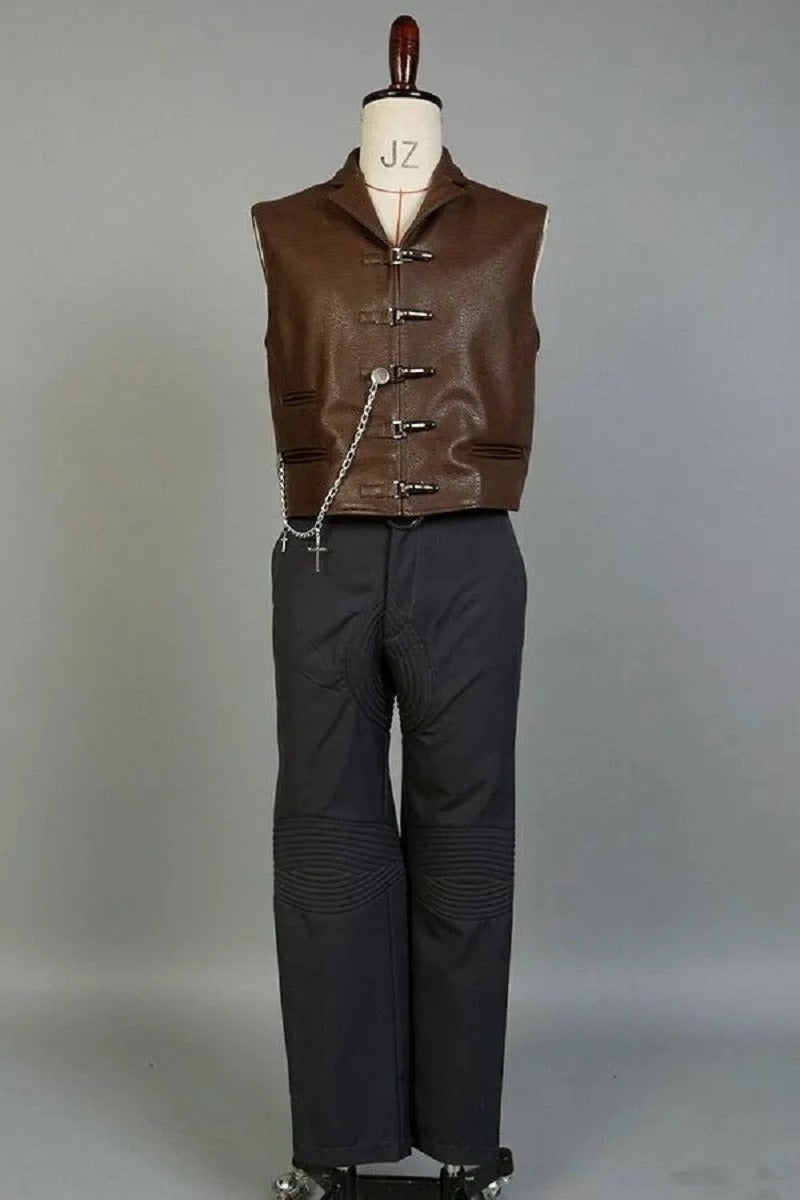 Abraham Van Helsing Hunter of Monsters Cosplay Costume Vampire Hunter Outfit