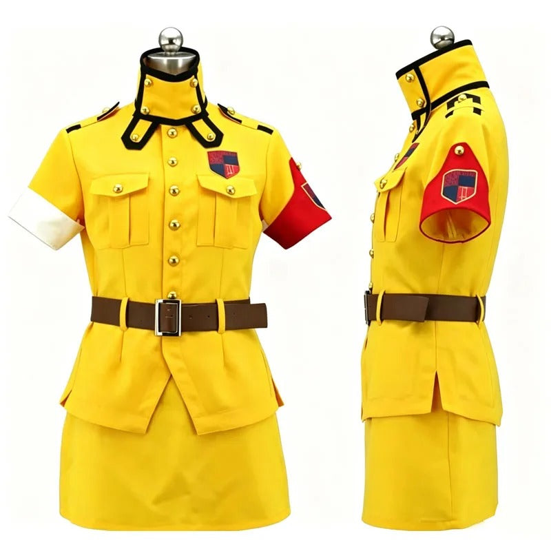 Customized Anime Hellsing Herushingu Seras Victoria Red Cosplay Costume