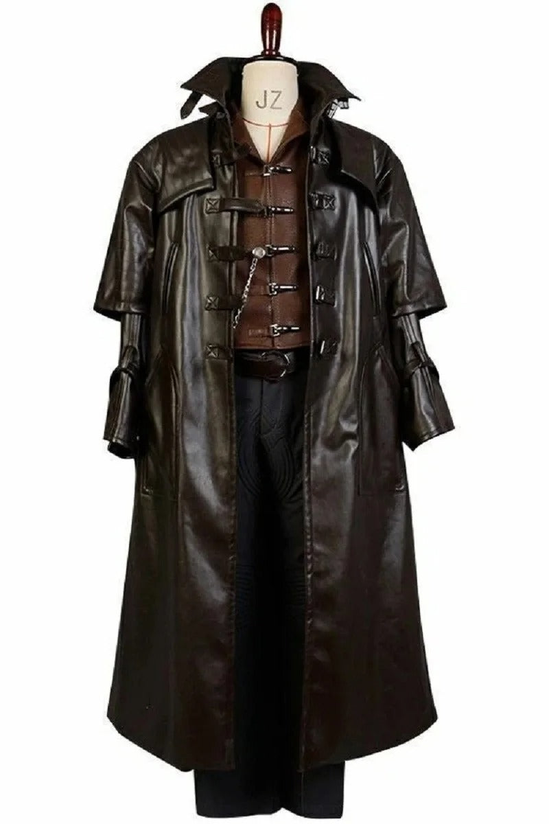 Abraham Van Helsing Hunter of Monsters Cosplay Costume Vampire Hunter Outfit