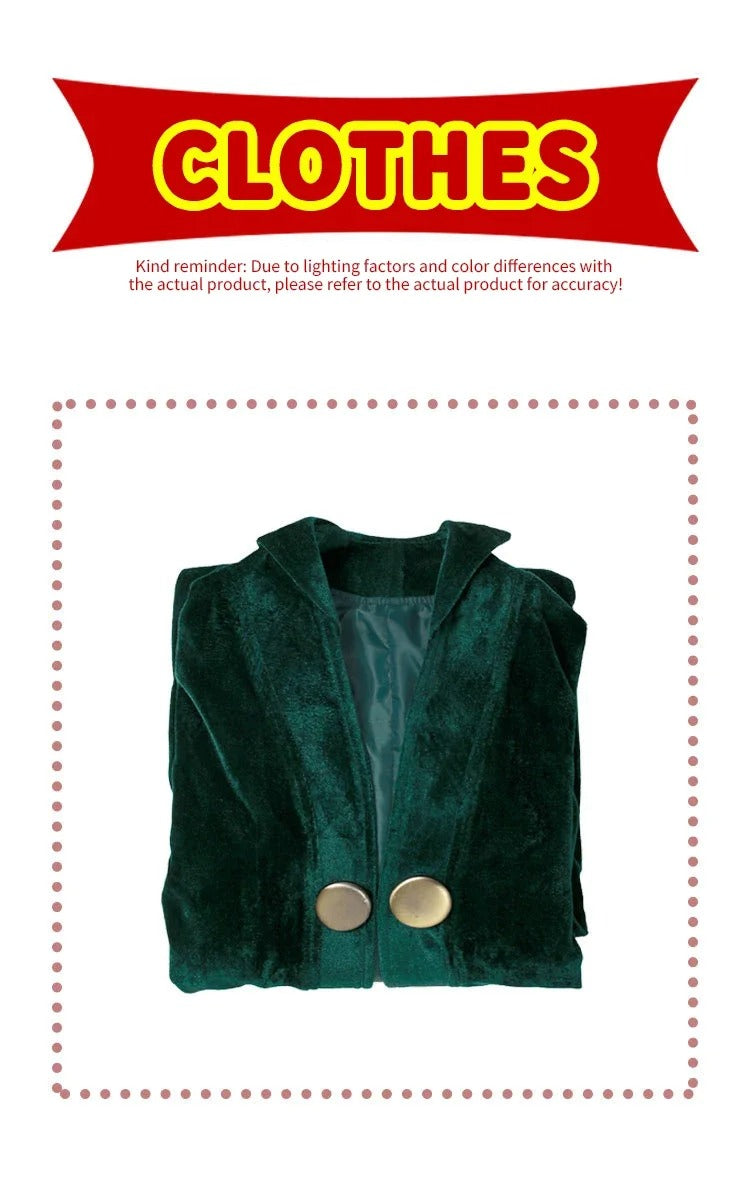 School of Witchcraft and Wizardry Costume, Professor Mileva McGonagall Hogwarts College Presidentis Robe, Halloween Costume