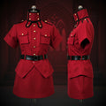 Customized Anime Hellsing Herushingu Seras Victoria Red Cosplay Costume