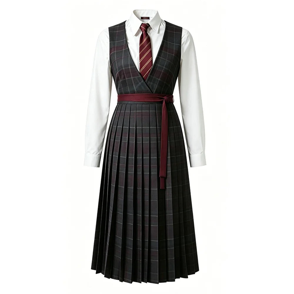 New R school uniform Hogwarts cosplay, cloak magic robe, Halloween stage performance costume graduation and school seas