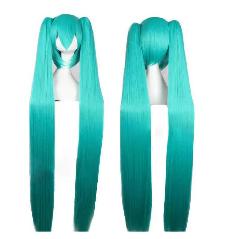 Anime Character Performance Clothes MIKU Anime Clothes Cosplay Clothes JK Skirt Same Suit Wig Accessories Halloween Costume