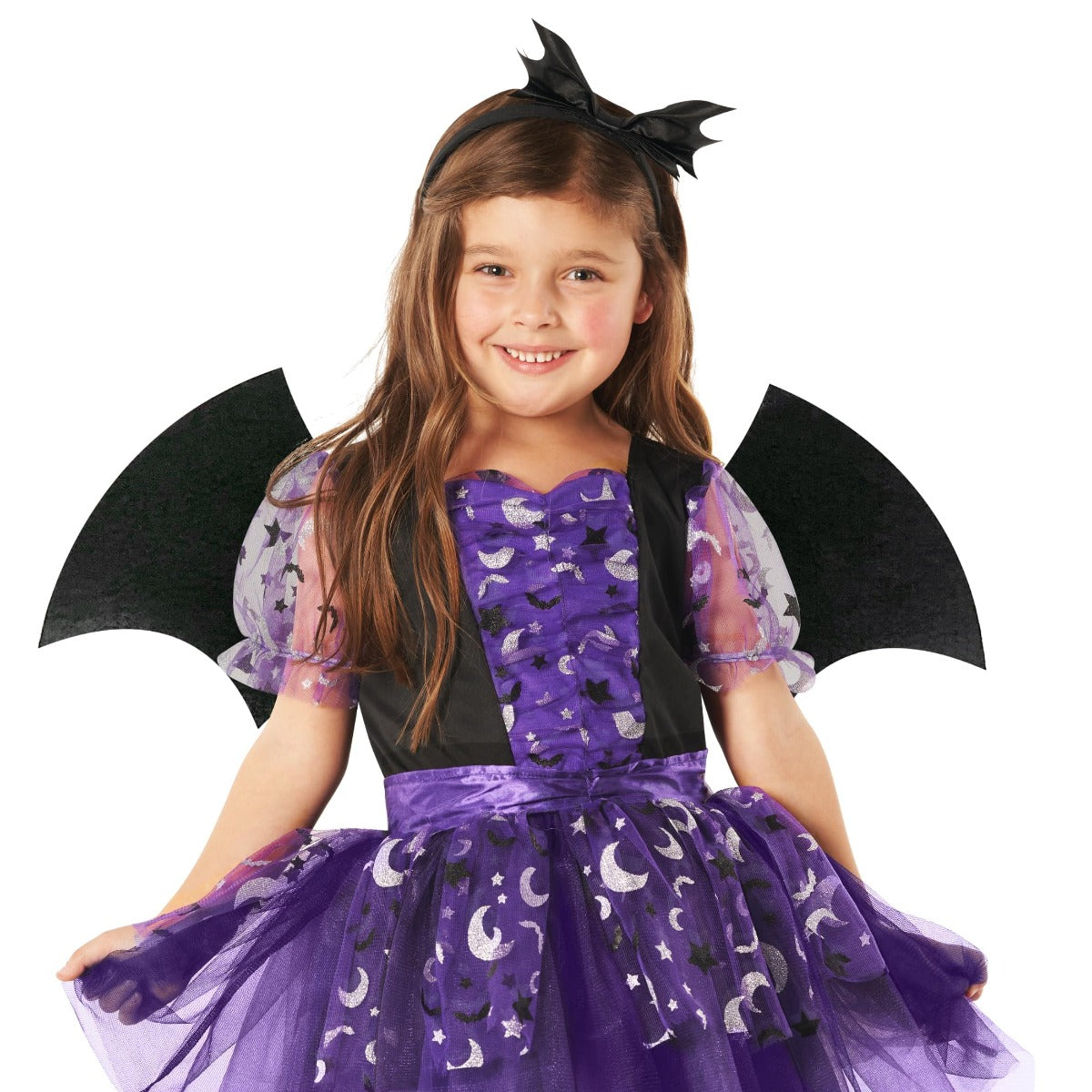 Girls Bat Costume Dress for Girls