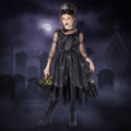 Dark Princess Gothic Witch Costume Girls