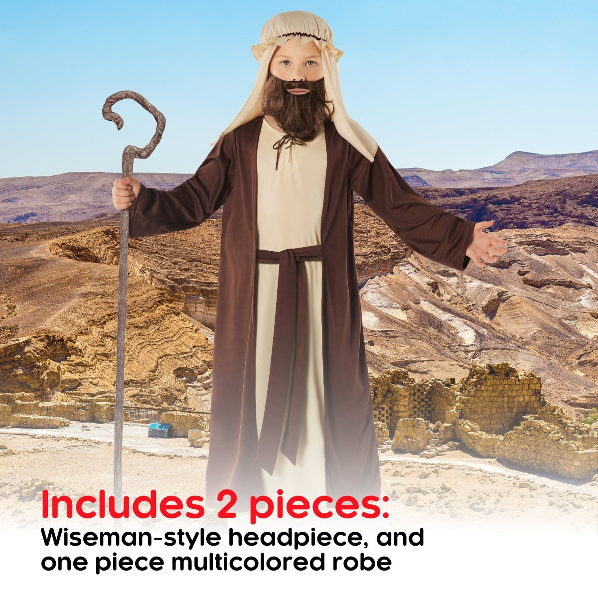 Kids Joseph Nativity Christmas Costume