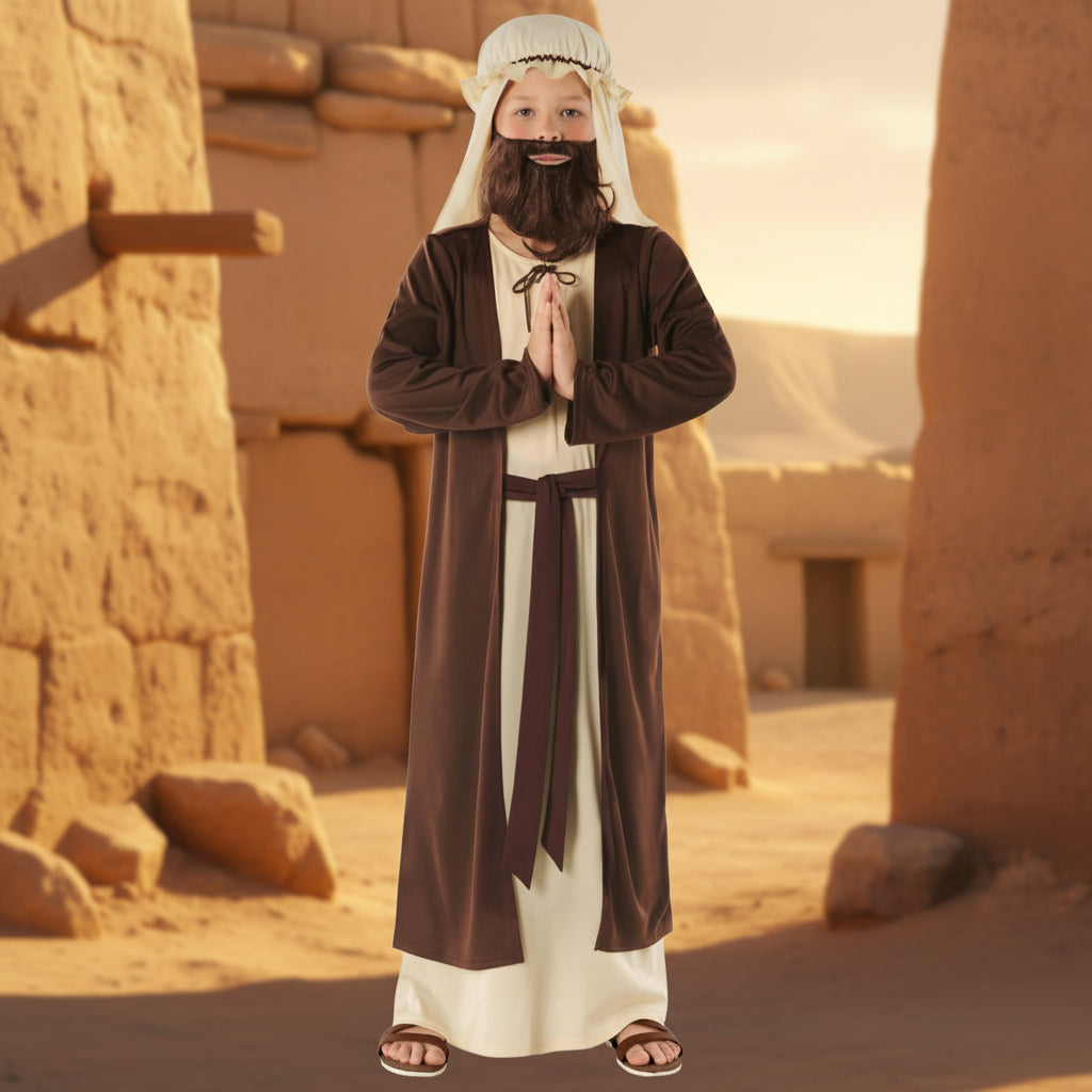 Kids Joseph Nativity Christmas Costume