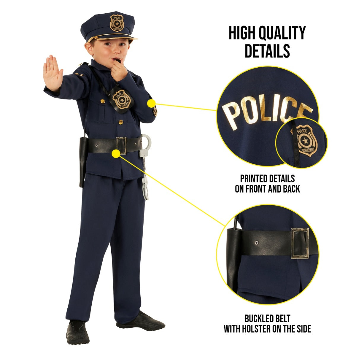 Kids USA Police Sergeant Costume