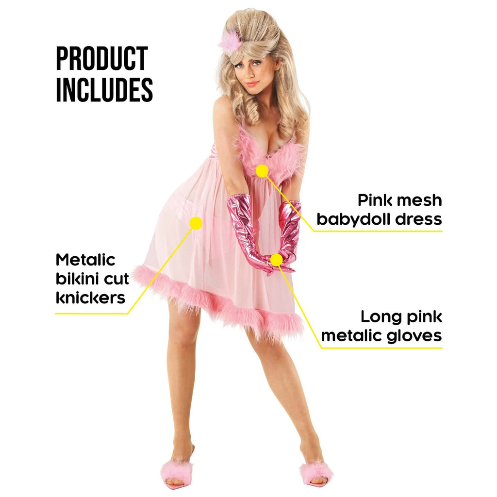 60s Robot Sexy Spy Movie Costume Womens