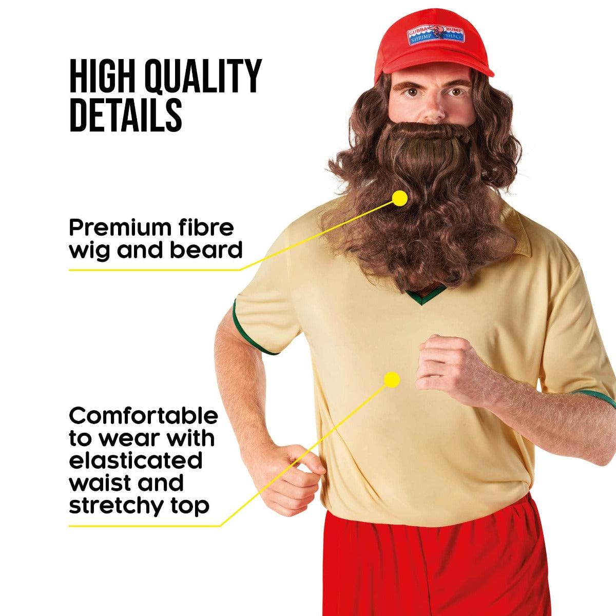 Mens Run Forrest Costume