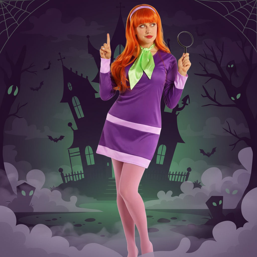 Womens TV Cartoon Mystery Girl Costume